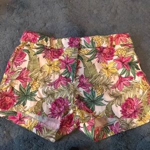 Tropical Print Shorts